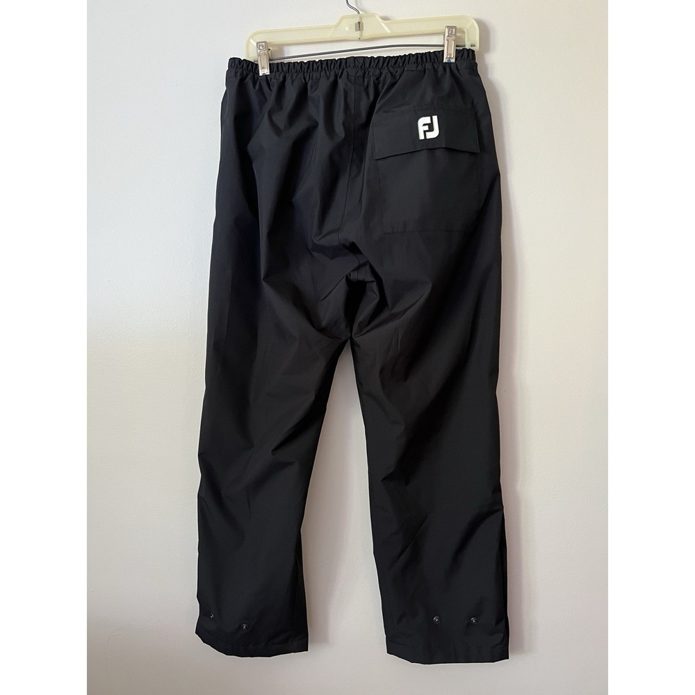 FootJoy DryJoys Pants Mens Large Rain Golf Ankle Zip Elastic Waist  Waterproof - Picture 5 of 9